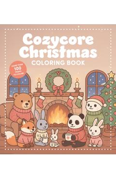 Cozycore Christmas Coloring Book -