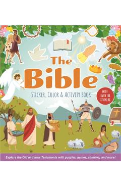 Bible Sticker, Color & Activity Book - - Imagine 1