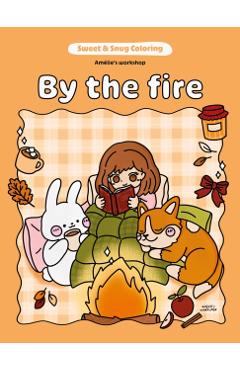 Sweet & Snug Coloring: By the Fire - - Imagine 1