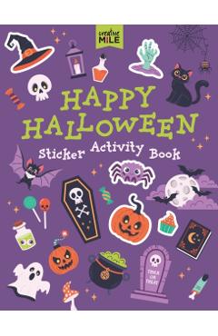 Happy Halloween Sticker Activity Book - - Imagine 1