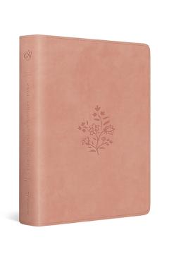 ESV Single Column Journaling Bible (Trutone, Blush Rose, Wildflower Design) -