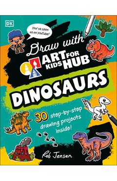Draw with Art for Kids Hub Dinosaurs -