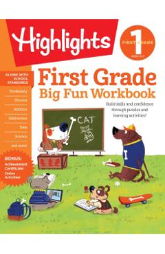 First Grade Big Fun Workbook: 256-Page Activity Workbook for First Graders, Vocabulary, Math, Science and More -