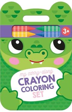 My Carry-Along Crayon Coloring Set: Crocodile & Friends (Ages 3+) -