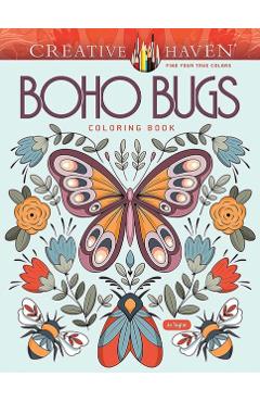 Creative Haven Boho Bugs Coloring Book - Jo Taylor