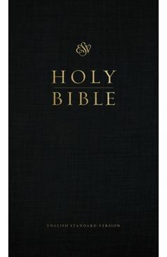 ESV Church Bible (Hardcover, Black) -