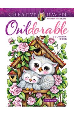 Creative Haven Owldorable Coloring Book - Teresa Goodridge