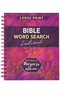 100 Days of Prayer for Women: Bible Word Search Devotional -
