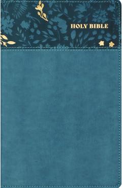 Nasb, Personal Size Bible, Large Print, Leathersoft, Teal, Red Letter, 1995 Text, Thumb Indexed, Comfort Print -