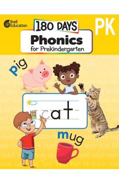 180 Days(tm) Phonics for Prekindergarten: Practice, Assess, Diagnose - Sarah Massie