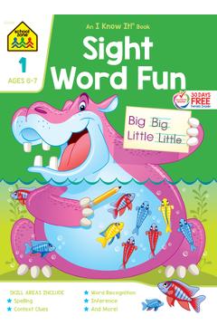 School Zone Sight Word Fun Grade 1 Workbook - School Zone
