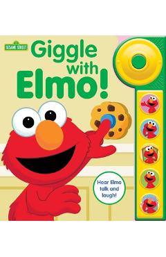 Sesame Street: Giggle with Elmo! Sound Book [With Battery] -