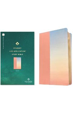 NLT Student Life Application Study Bible, Filament Enabled (Leatherlike, Ombre Pink, Red Letter) - - Imagine 1