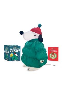 Peanuts: Desktop Inflatable Puffer Jacket Snoopy: Stands 14 Tall - Charles M. Schulz