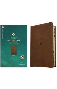 NLT Student Life Application Study Bible, Filament Enabled (Leatherlike, Rustic Brown, Indexed, Red Letter) -