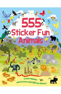 555 Sticker Fun - Animals - Susan Mayes