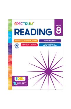 Spectrum Reading Workbook, Grade 8 - - Imagine 1