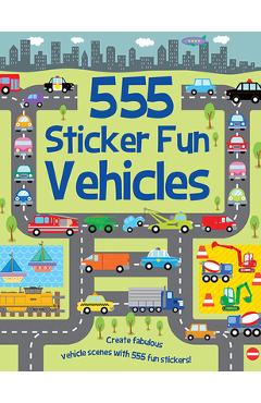 555 Sticker Fun - Vehicles - Susan Mayes