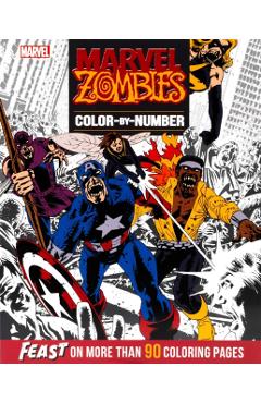 Marvel Zombies Color-By-Number -