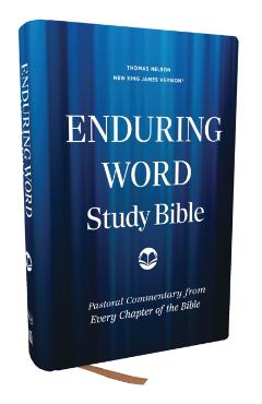 Enduring Word Study Bible: Pastoral Commentary from Every Chapter of the Bible (Nkjv, Hardcover, Red Letter, Comfort Print) - David Guzik