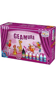 Set de decorat geamuri: Animale
