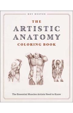Artistic Anatomy Coloring Book - Rey Bustos