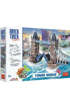 Joc de constructie: Tower Bridge. Brick Trick Travel