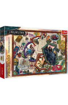 Puzzle 1000. Cum sa iti dresezi dragonul. Eroii