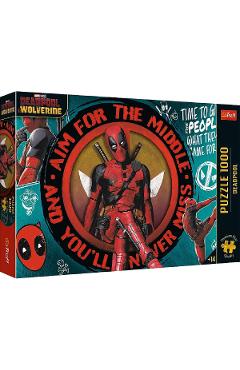 Puzzle 1000. Marvel Deadpool si Wolverine