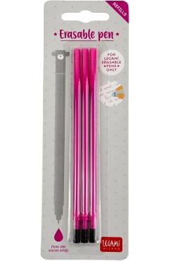 set 3 rezerve de pix cu gel pink