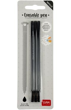 Set 3 rezerve pix cu stergere. Black