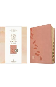 NLT Every Woman's Bible, Filament Enabled (Leatherlike, Pink Petals, Indexed, Red Letter) -