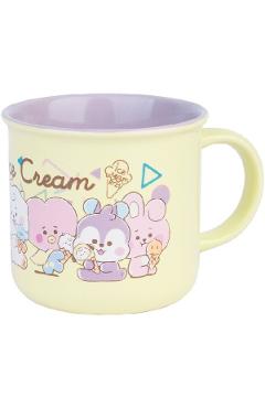 Cana ceramica: BT21 Ice Cream