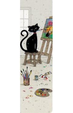 Semn de carte: Bug Art. Chat Peintre