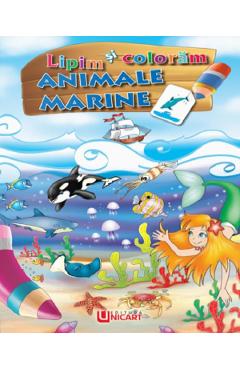 Lipim si coloram. Animale marine