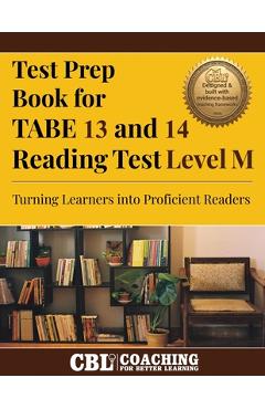 Test Prep Book for TABE 13 and 14 Reading Test Level M - - Imagine 1