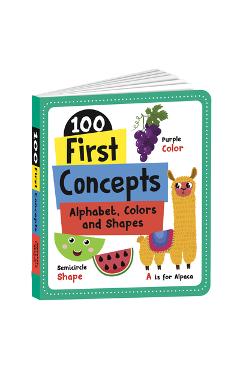 100 First Concepts: Alphabet, Shapes and Colors: Board Book of First 100 Important Concepts for Preschool Kids, Toddlers [Penguin Early Learning Serie - Penguin Books