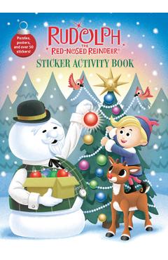 Rudolph the Red-Nosed Reindeer Sticker Activity Book -