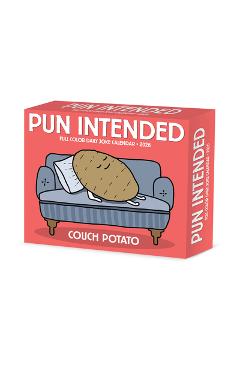 Pun Intended 2026 5.4 X 6.2 Box Calendar -
