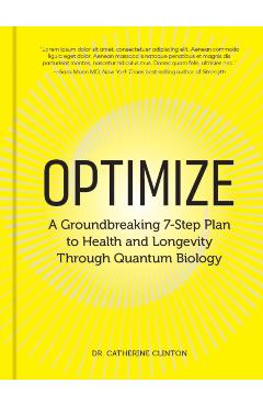 Optimize - Dr. Catherine Clinton