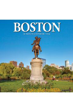 Boston 2026 12 X 12 Wall Calendar -