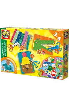 Set creativ: Invat sa folosesc foarfeca pas cu pas