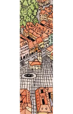 Semn de carte: Brasov. Piata Sfatului si Biserica Neagra