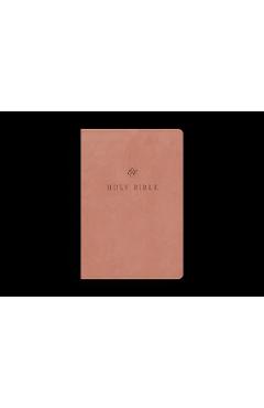 ESV Large Print Compact Bible (Trutone, Blush Rose) -