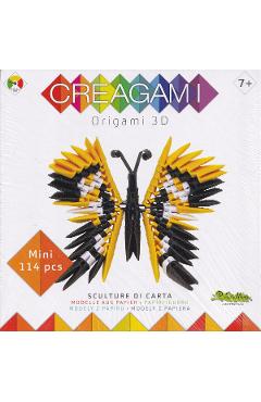 Origami 3D. Creagami: Fluture - 0 | YEO
