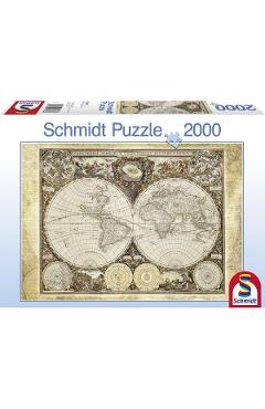 Puzzle 2000. Harta istorica a lumi - 0 | YEO