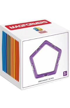 Set de constructie magnetic: Magformers. Pentagon