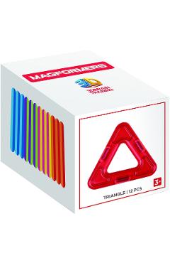 Set de constructie magnetic: Magformers. Triagle