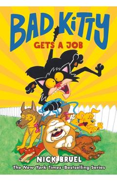 Bad Kitty Gets a Job (Graphic Novel) - Nick Bruel