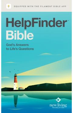 Helpfinder Bible Nlt, Filament Enabled (Softcover, Red Letter) -